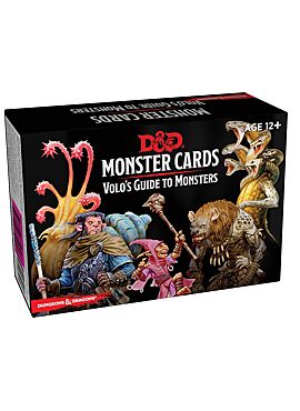 D&D monster cards - Volo's guide to monsters